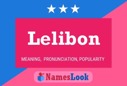 ملصق اسم Lelibon