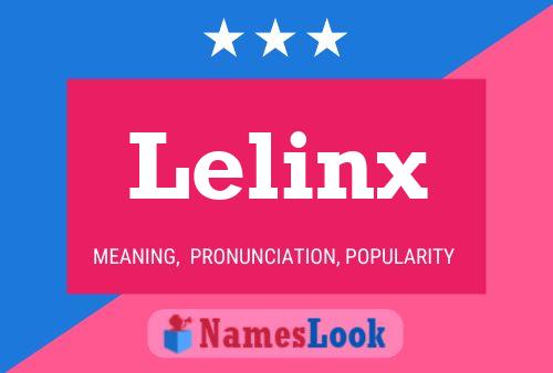 ملصق اسم Lelinx