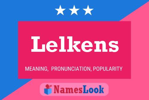 ملصق اسم Lelkens