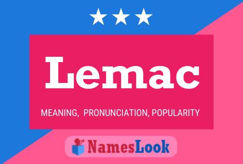 ملصق اسم Lemac