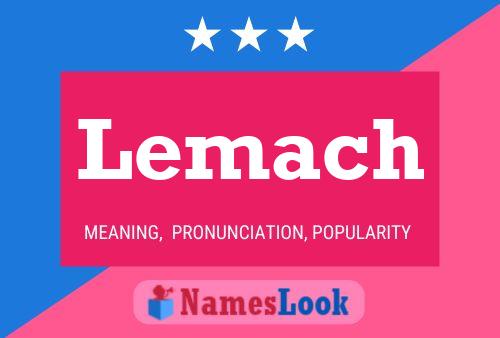 ملصق اسم Lemach