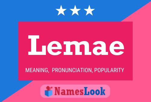 ملصق اسم Lemae