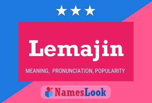 ملصق اسم Lemajin