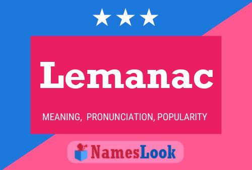 ملصق اسم Lemanac