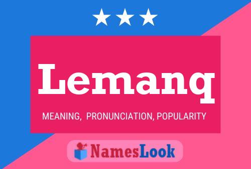 ملصق اسم Lemanq