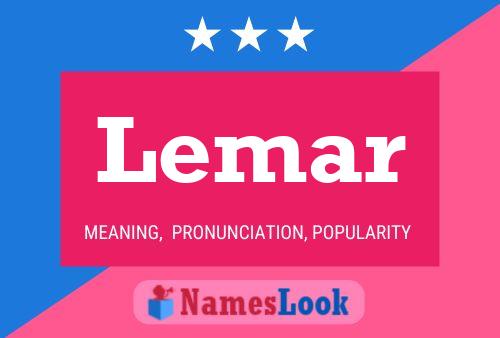 ملصق اسم Lemar