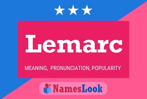 ملصق اسم Lemarc