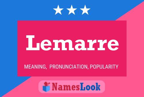 ملصق اسم Lemarre