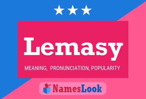 ملصق اسم Lemasy