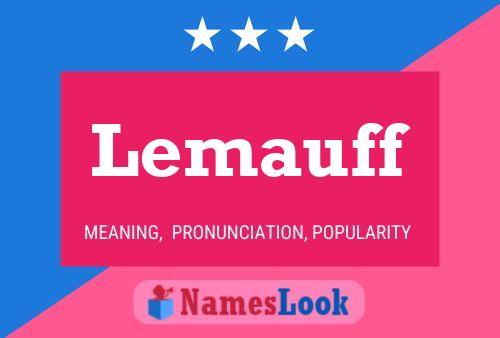 ملصق اسم Lemauff