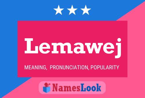 ملصق اسم Lemawej