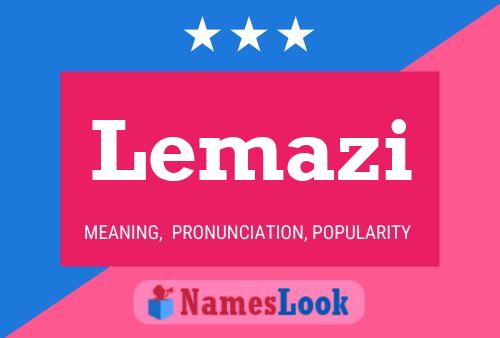 ملصق اسم Lemazi