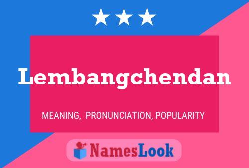 ملصق اسم Lembangchendan