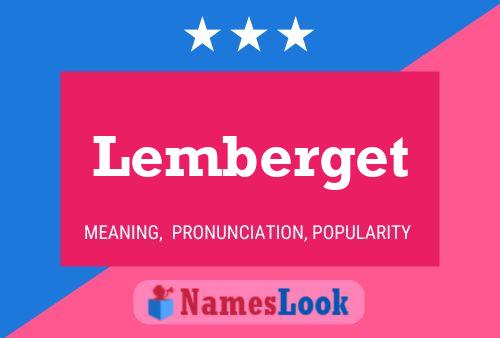 ملصق اسم Lemberget