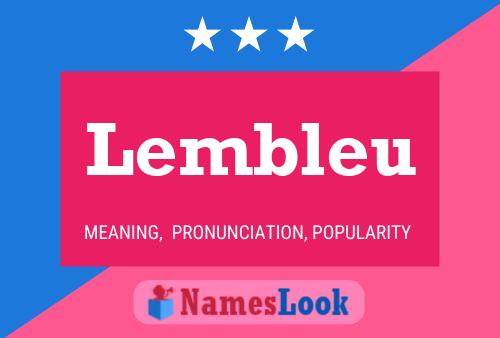 ملصق اسم Lembleu