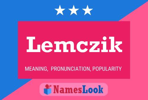 ملصق اسم Lemczik