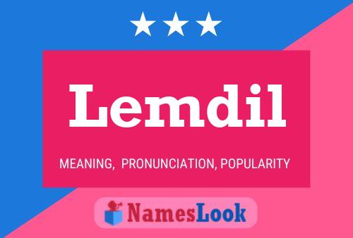 ملصق اسم Lemdil