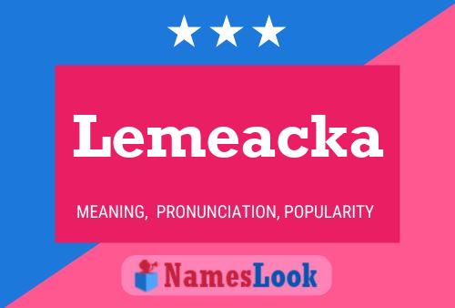 ملصق اسم Lemeacka