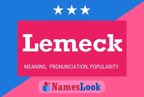 ملصق اسم Lemeck