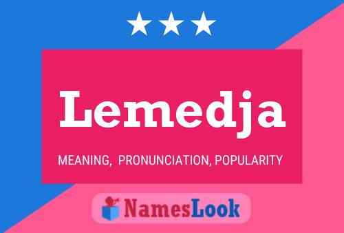 ملصق اسم Lemedja