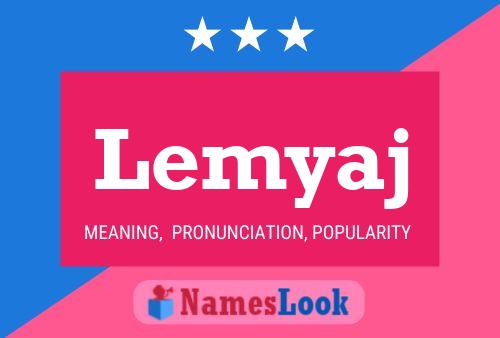 ملصق اسم Lemyaj