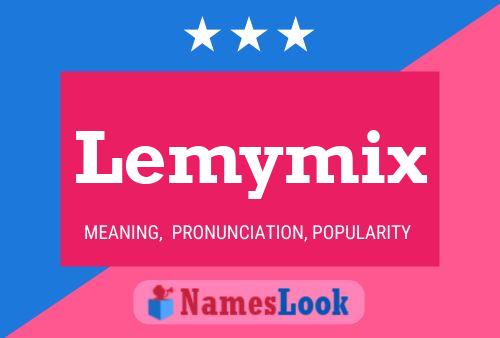 ملصق اسم Lemymix