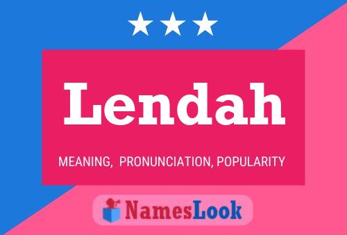 ملصق اسم Lendah