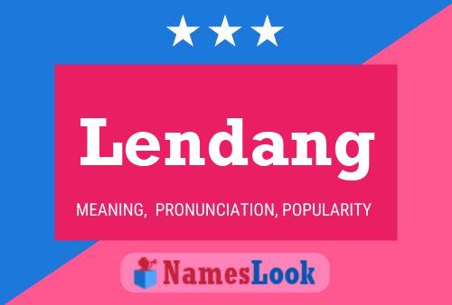 ملصق اسم Lendang