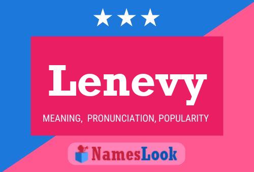 ملصق اسم Lenevy