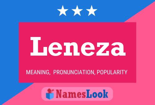 ملصق اسم Leneza