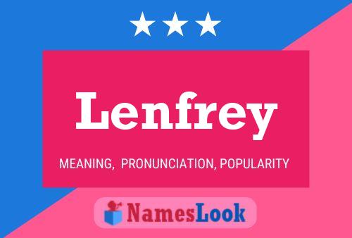 ملصق اسم Lenfrey