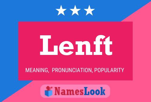 ملصق اسم Lenft