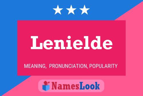 ملصق اسم Lenielde