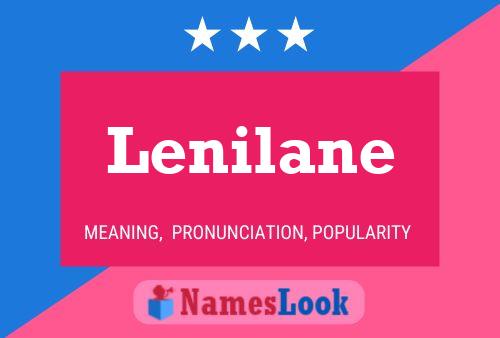 ملصق اسم Lenilane