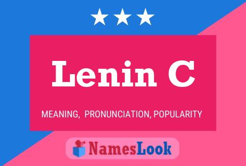 ملصق اسم Lenin C