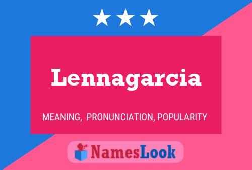 ملصق اسم Lennagarcia