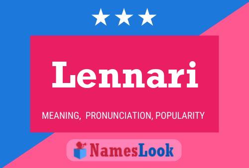 ملصق اسم Lennari