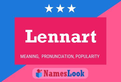 ملصق اسم Lennart