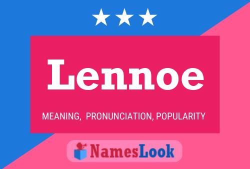 ملصق اسم Lennoe