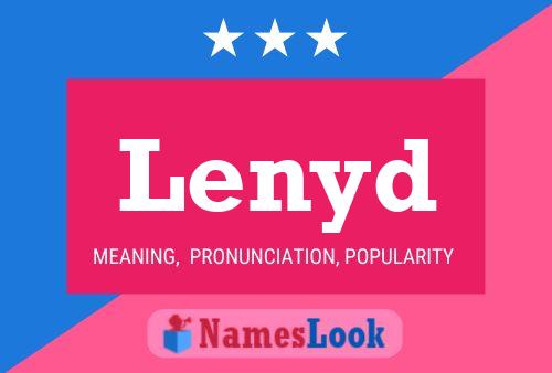 ملصق اسم Lenyd