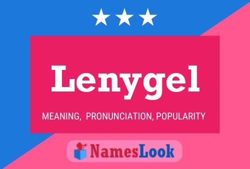 ملصق اسم Lenygel