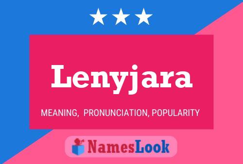 ملصق اسم Lenyjara