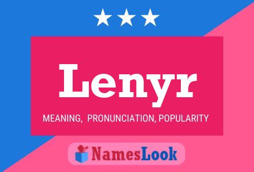 ملصق اسم Lenyr