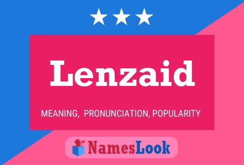 ملصق اسم Lenzaid