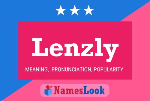 ملصق اسم Lenzly