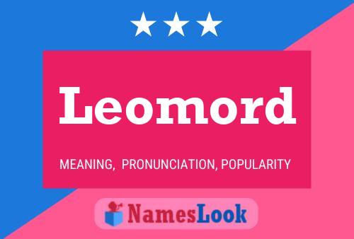 ملصق اسم Leomord