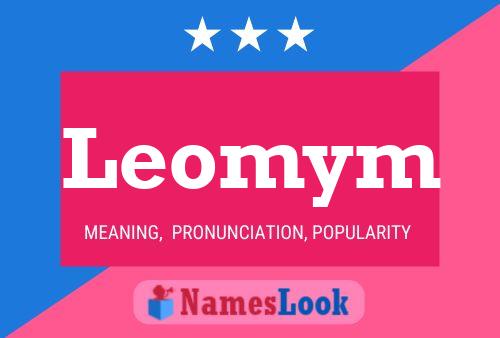 ملصق اسم Leomym