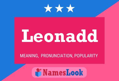 ملصق اسم Leonadd