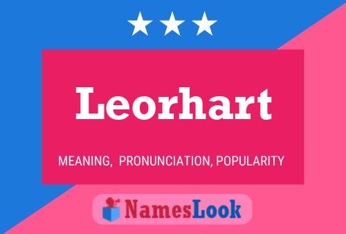 ملصق اسم Leorhart