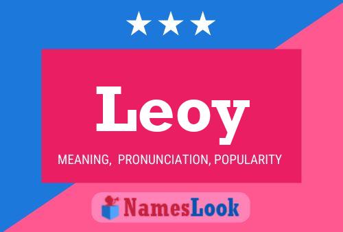 ملصق اسم Leoy